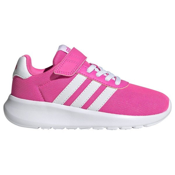 Adidas Kinder Lite Racer 3.0 EL Laufschuh Sportschuh pink-weiß