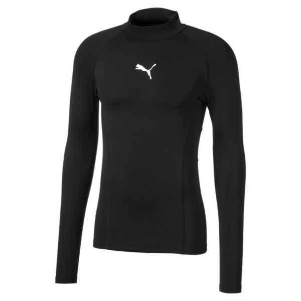 Puma Herren Liga Baselayer Langarmshirt schwarz