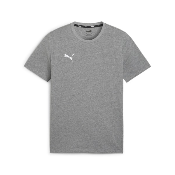 Puma Herren teamGoal Casuals T-Shirt Freizeitshirt grau