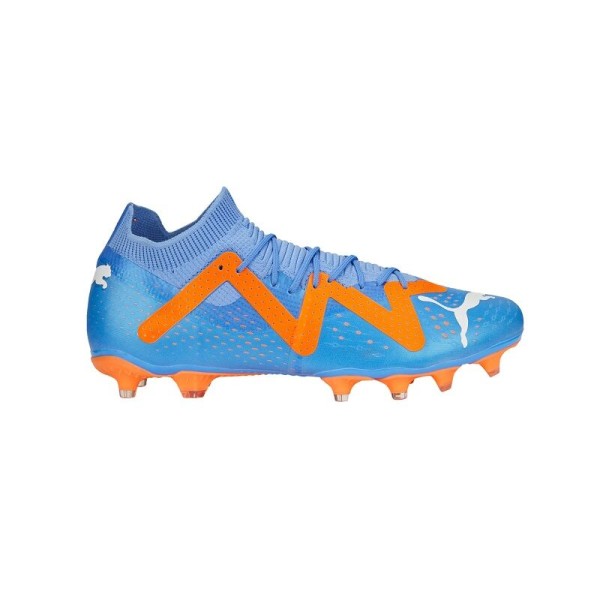 Puma Herren Future Match FG/AG Fußballschuh blau-orange-weiß