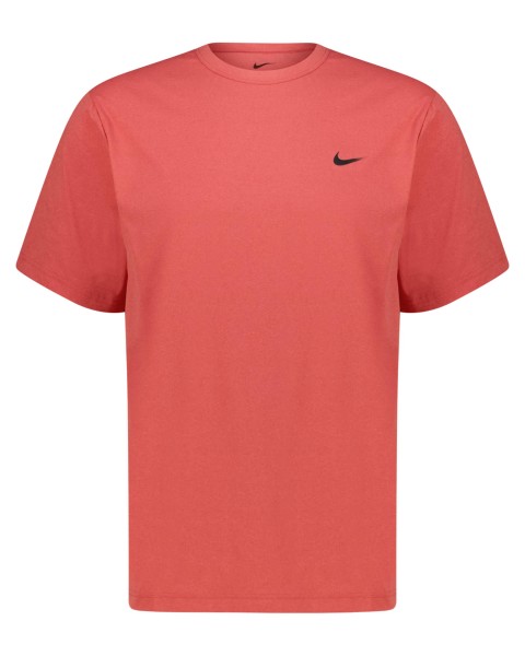 Nike Herren Dri-Fit UV Hyverse Trainingsshirt Sportshirt rot