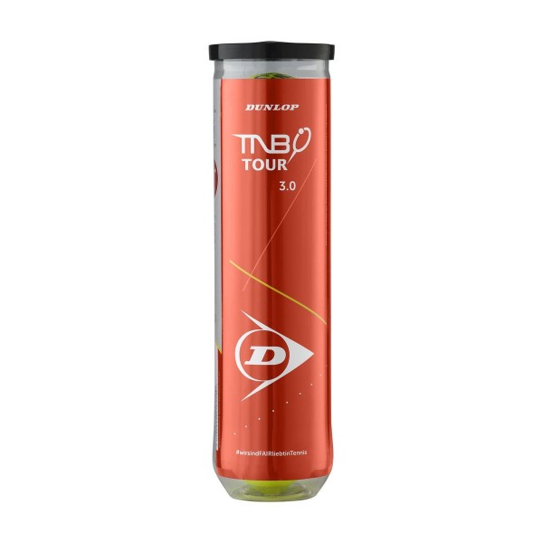 Dunlop TNB Tour 3.0 Punktspielball Tennisbälle 4er Dose