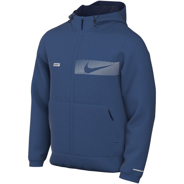 Nike Herren Unlimited Flash Trainingsjacke Sportjacke blau