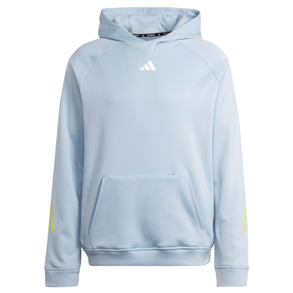 Adidas Herren 3 Streifen Training Icons Hoodie Kapuzenpullover blau Pullover Hoodie Kleidung Herren MAM SPORT von Sportler zu Sportler