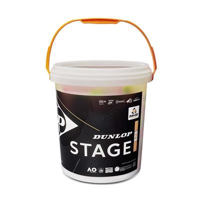 Dunlop Stage 2 Tennisbälle 60er Eimer orange