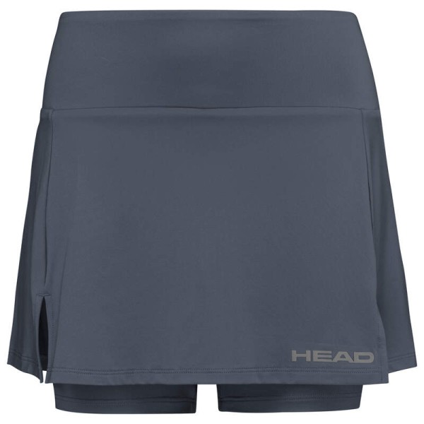 Head Damen Club Basic Skort Tennisrock anthrazit