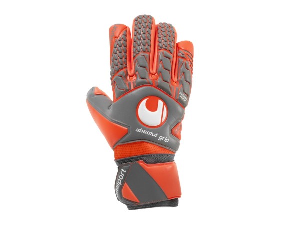 Uhlsport Next Level Absolutgrip Torwarthandschuhe orange-grau