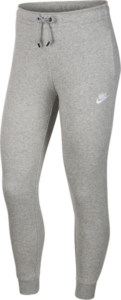 Nike Damen NSW Essential Trainingshose Sporthose grau-weiß