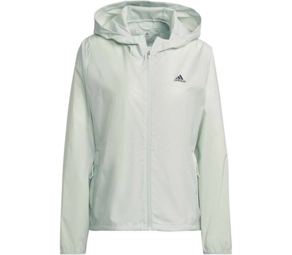 Adidas Damen Run Fast Funktionsjacke Laufjacke mint