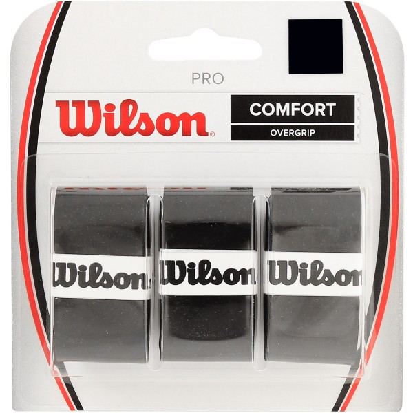 Wilson Pro Overgrip 3er schwarz