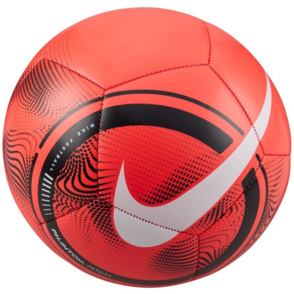 Nike Phantom Fußball Gr. 5 rot-weiß-schwarz
