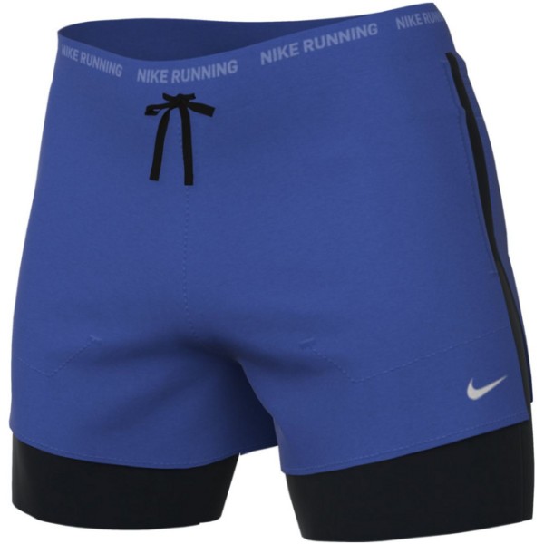 Nike Herren Dri-Fit Strike 7 2in1 Laufshort Sporthose blau-schwarz