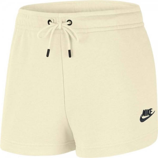 Nike Damen Sportswear Essential Baumwoll Freizeit Short beige