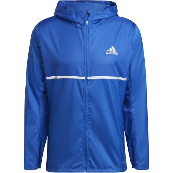 Adidas Herren Own the Run Laufjacke Sportjacke blau