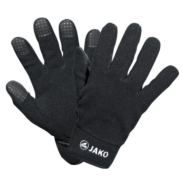 Jako Fleece Feldspieler Handschuh schwarz