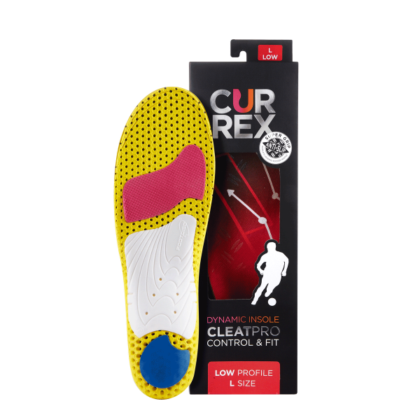 Currex Cleat Pro Fußball Einlegesohle low rot