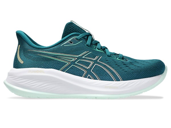 Asics Damen Gel-Cumulus 26 Laufschuh petrol-weiß