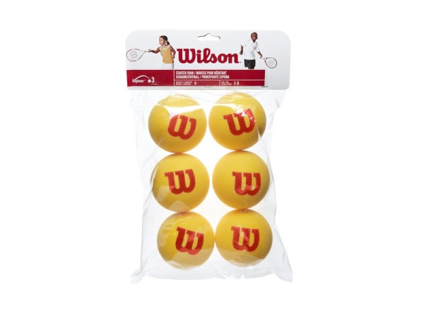 Wilson Methodikball Starter Foam 6er Beutel