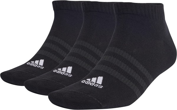 Adidas Low Cut Sneakersocken 3er Pack schwarz