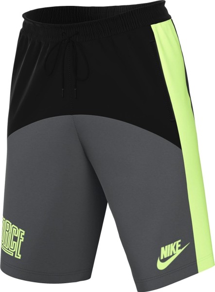 Nike Herren Starting 5 Basketballshort Sporthose schwarz-grau-neongrün