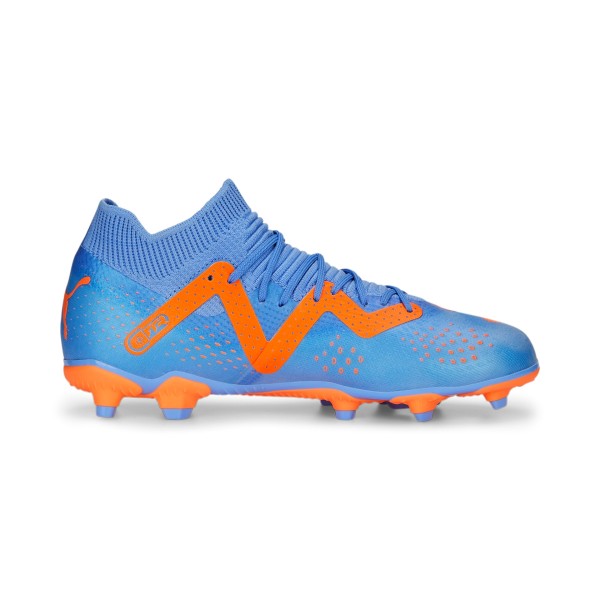Puma Kinder Future Match FG/AG Fußballschuh blau-orange