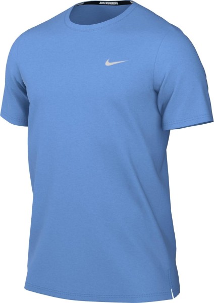 Nike Herren Dri-Fit UV Miler Laufshirt Trainingsshirt blau