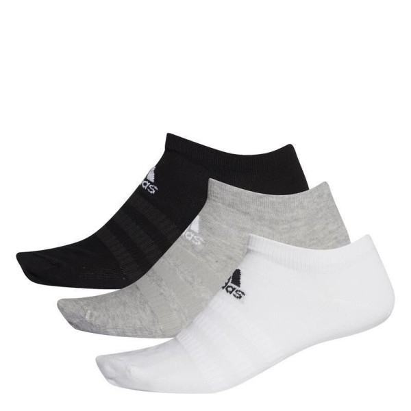 Adidas Light Low Cut Sneakersocken Sportsocken 3er Pack schwarz-grau-weiß