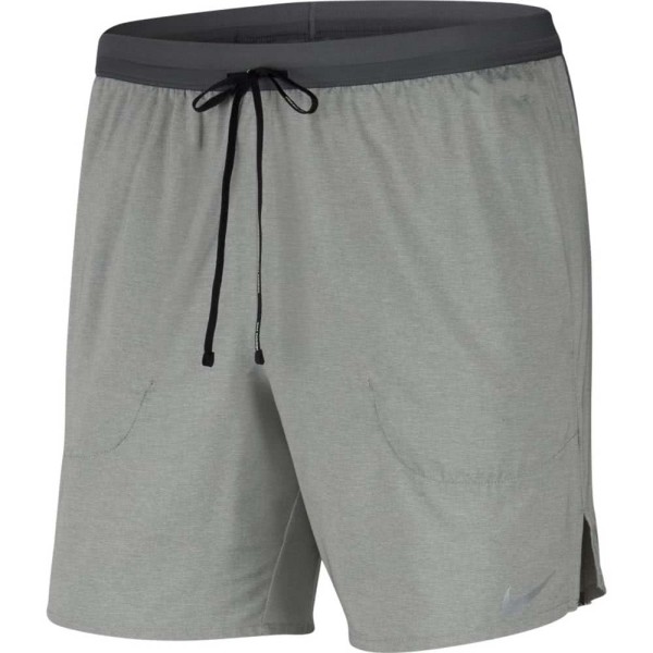 Nike Herren Flex Stride 7 Laufshort Funktionsshort grau
