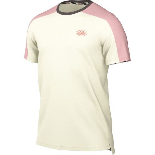 Nike Herren Dri-Fit Sport Clash Funktionsshirt Trainingsshirt weiß-rosa