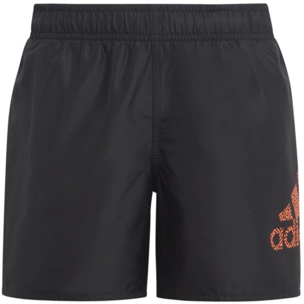 Adidas Kinder Badge of Sport CLX Badeshort Badehose schwarz-rot