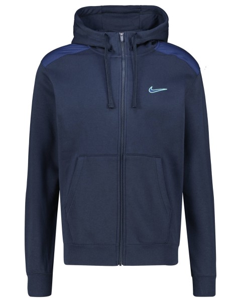 Nike Herren Sportswear Fleece Sweatjacke Kapuzenjacke dunkelblau