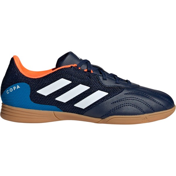 Adidas Kinder Copa Sense 3 IN Sala Fußballschuh dunkelblau-weiß-hellblau