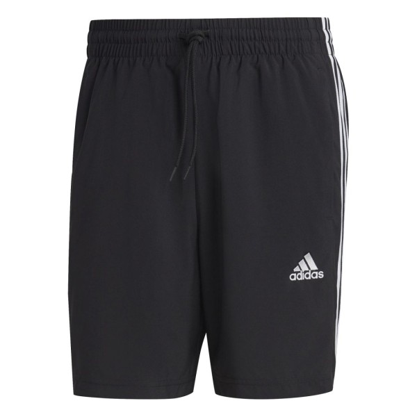 Adidas Herren 3 Streifen Chelsea Short Sporthose schwarz-weiß