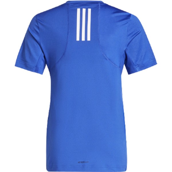 Adidas Kinder X FG Aeroready Trainingsshirt Funktionsshirt blau-weiß