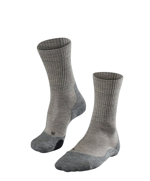 Falke Damen TK 2 Wool Trekking Socken Outdoor Strümpfe kitt mouline