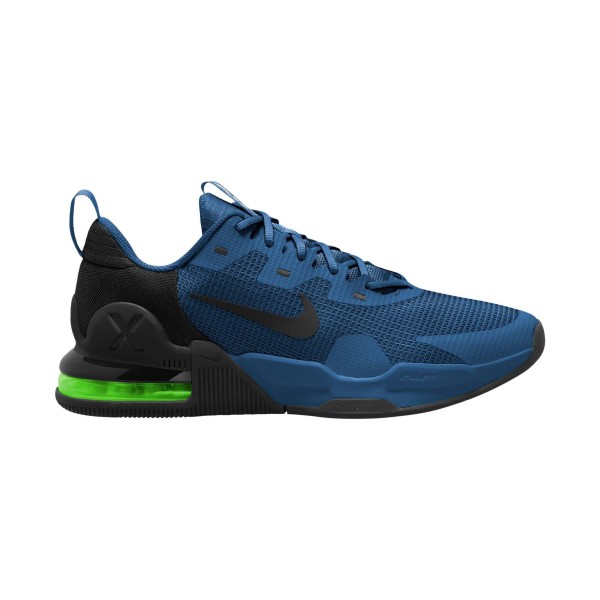 Nike Herren Air Max Alpha Trainer 5 Sportshuh Sneaker blau-schwarz-grün