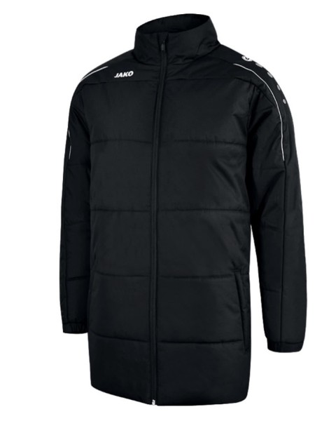 Jako Herren Coachjacke Classico Winterjacke schwarz