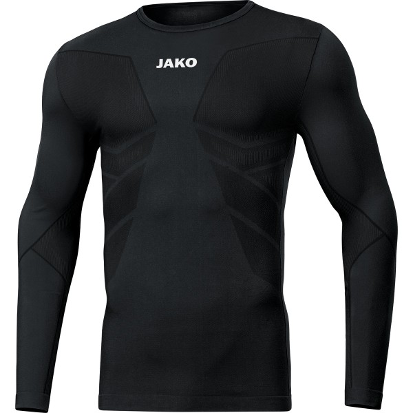 Jako Herren Comfort 2.0 Longsleeve Funktionsshirt schwarz